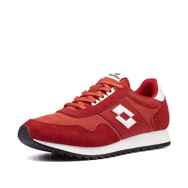 

Кроссовки мужские Lotto RUNNER PLUS II MSH 43 SAMBA/WHITE/RED BLOCK 213546/5WV