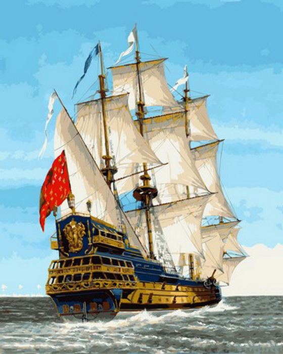 

Картина по номерам Babylon Парусник Сирена, 40 х 50 см (VP886)