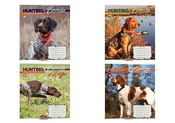 

Тетрадь А5 60 листов, в линию "Hunting dogs" (10 штук в упаковке) 1 Вересня (762201)