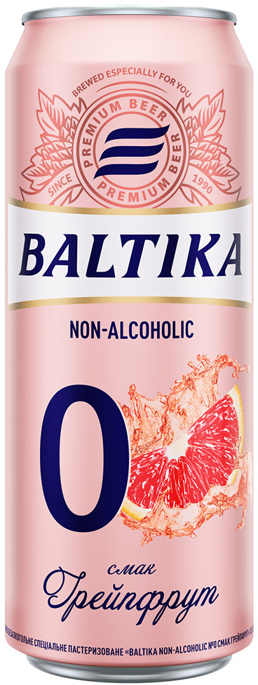 Пиво Балтика Non-alcoholic №0 безалкогольное специальное ...