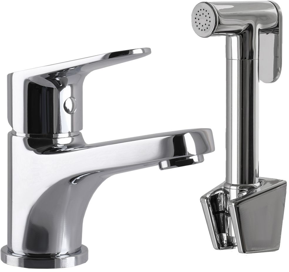 

Смеситель для раковины TOPAZ Zara TZ 13206-H37 с душевым гарнитуром