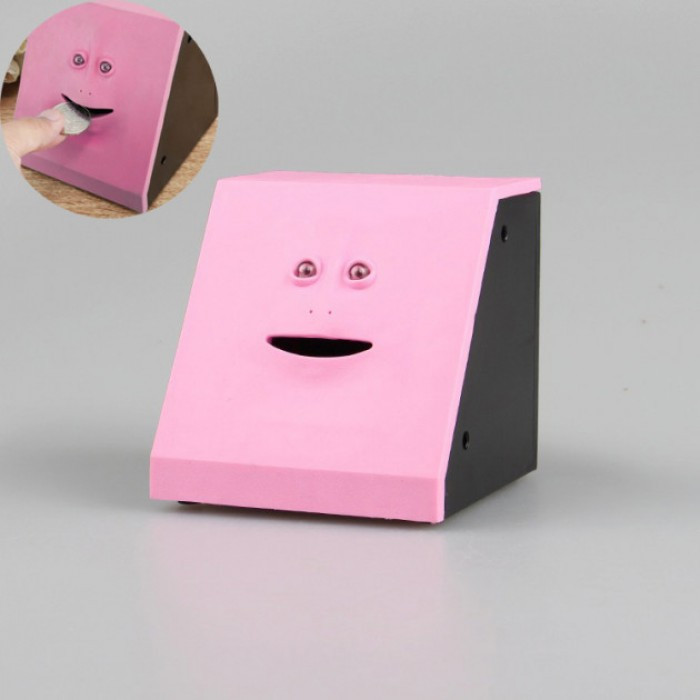 

Копилка-лицо Face Piggy Bank Розовая (IM)