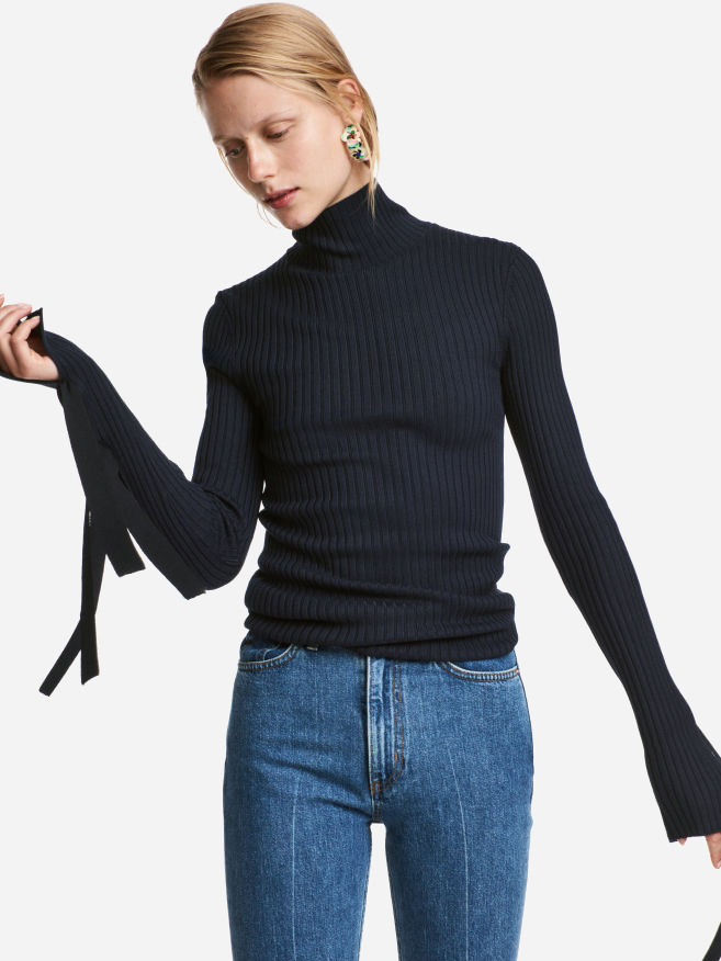 

Гольф H&M hm033000327 36 Темно-синий