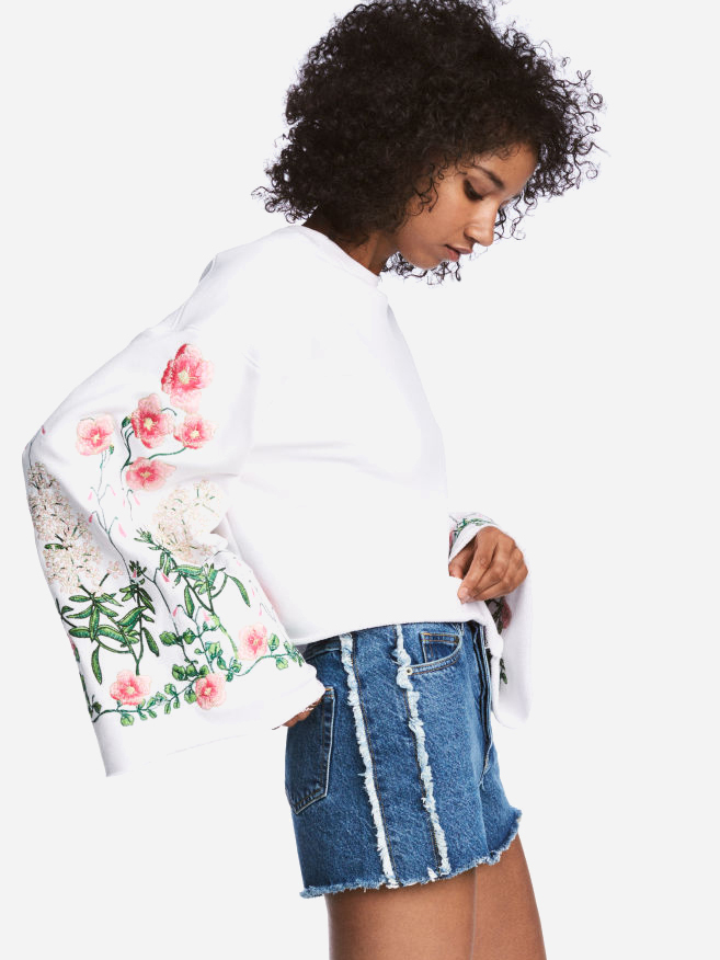 

Свитшот H&M hm033000298 36 Белый