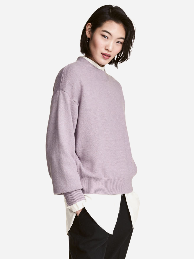 

Джемпер H&M hm033000730 L Сиреневый