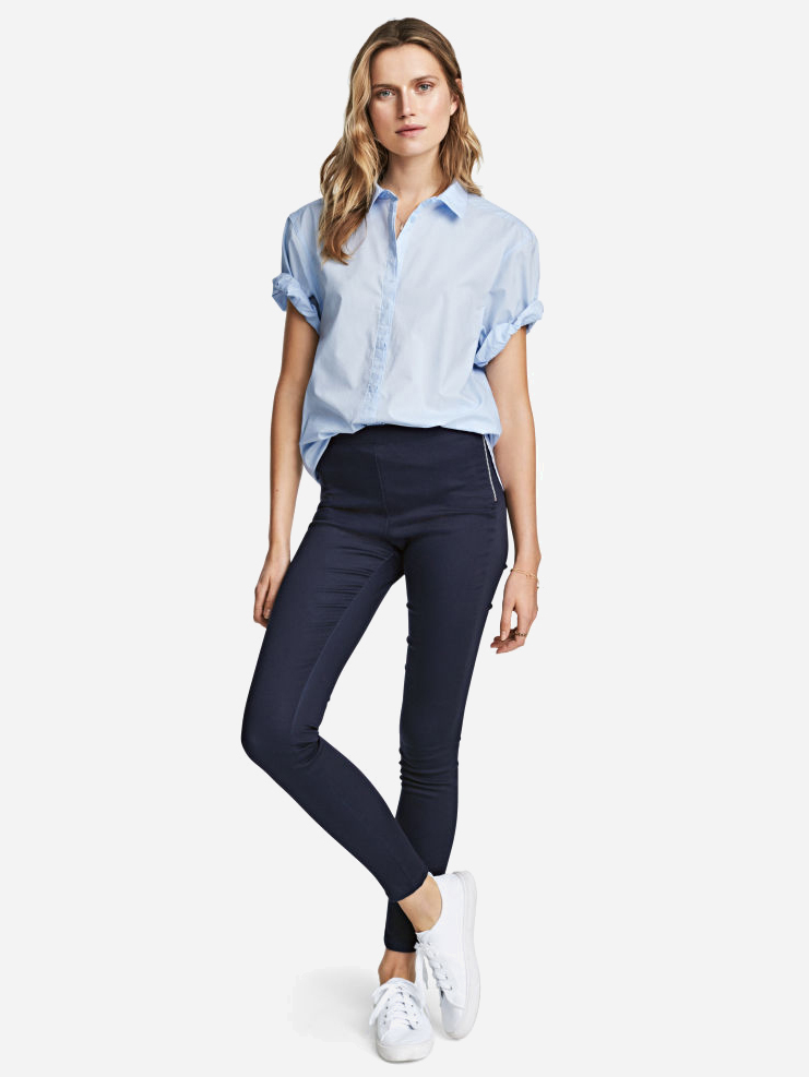 

Брюки H&M hm04440325  Темно-синие, Брюки H&M hm04440325 32 Темно-синие