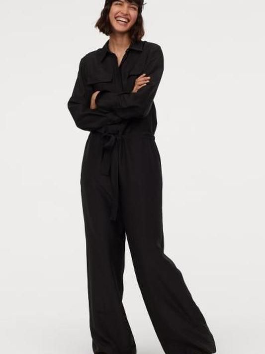 

Комбинезон H&M 0801875-0  Черный, Комбинезон H&M 0801875-0 36 Черный