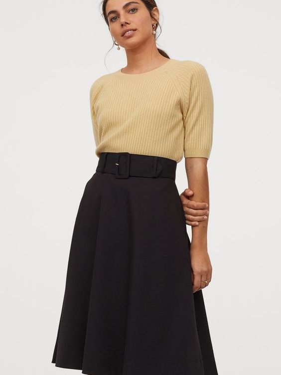 

Юбка H&M 0832166-1  Черная, Юбка H&M 0832166-1 42 Черная