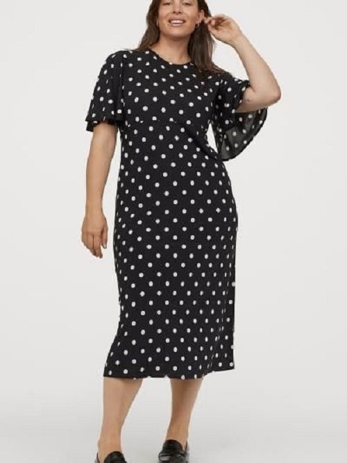 

Платье H&M 0838801-0 2XL Черное