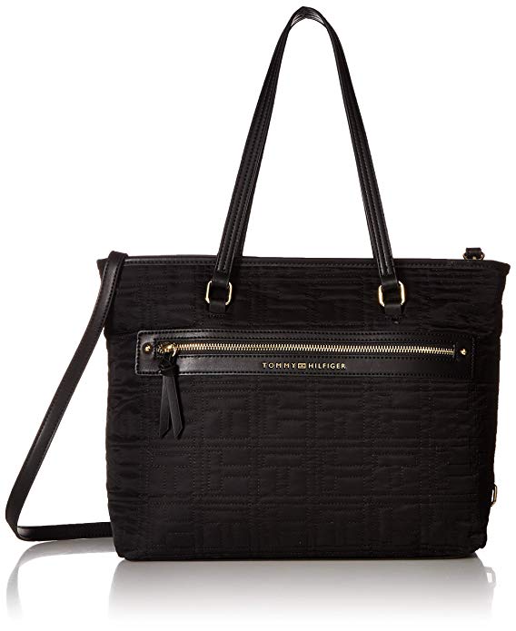 

Женская сумка Tommy Hilfiger Zoe Tote Black цвет Черный (BW-0317)