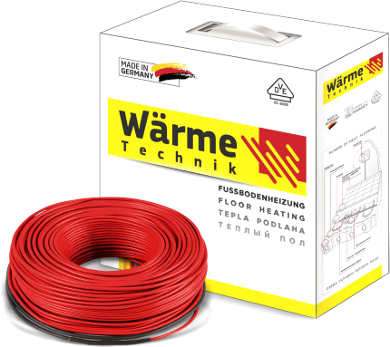 

Кабель нагревательный Warme Twin Flex Cable 25 м/375 Вт (WTFC 375)