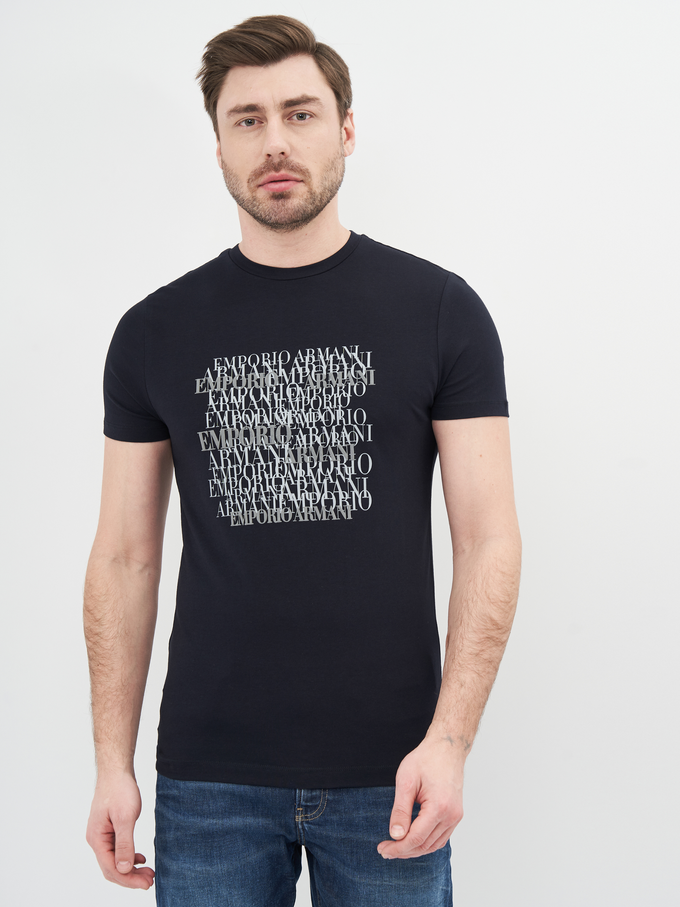 

Футболка Emporio Armani 10547.2  (44) Темно-синяя, Футболка Emporio Armani 10547.2 S (44) Темно-синяя