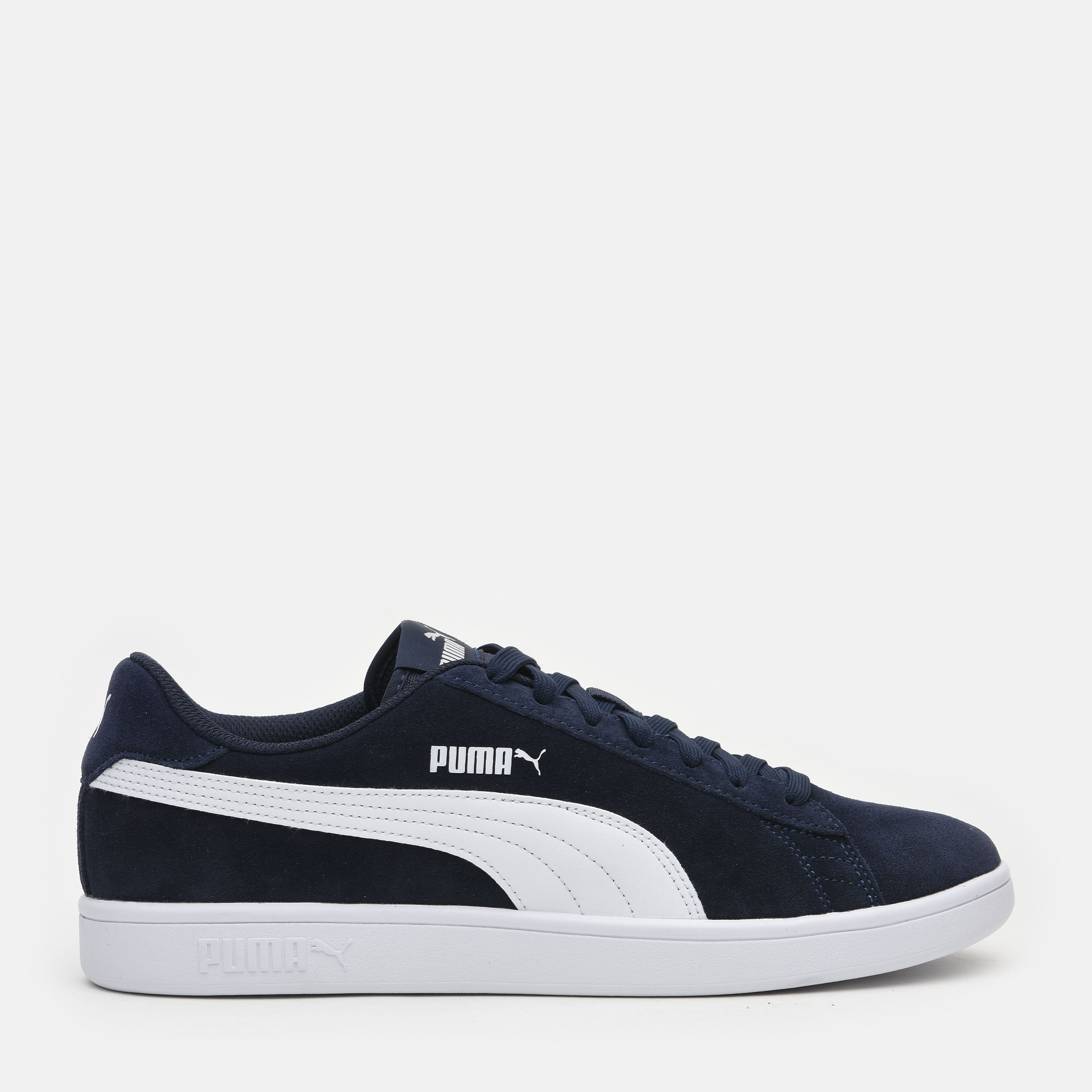 Акція на Чоловічі кеди низькі Puma Smash V2 36498904 43 (9) 28 см Peacoat-Puma White від Rozetka