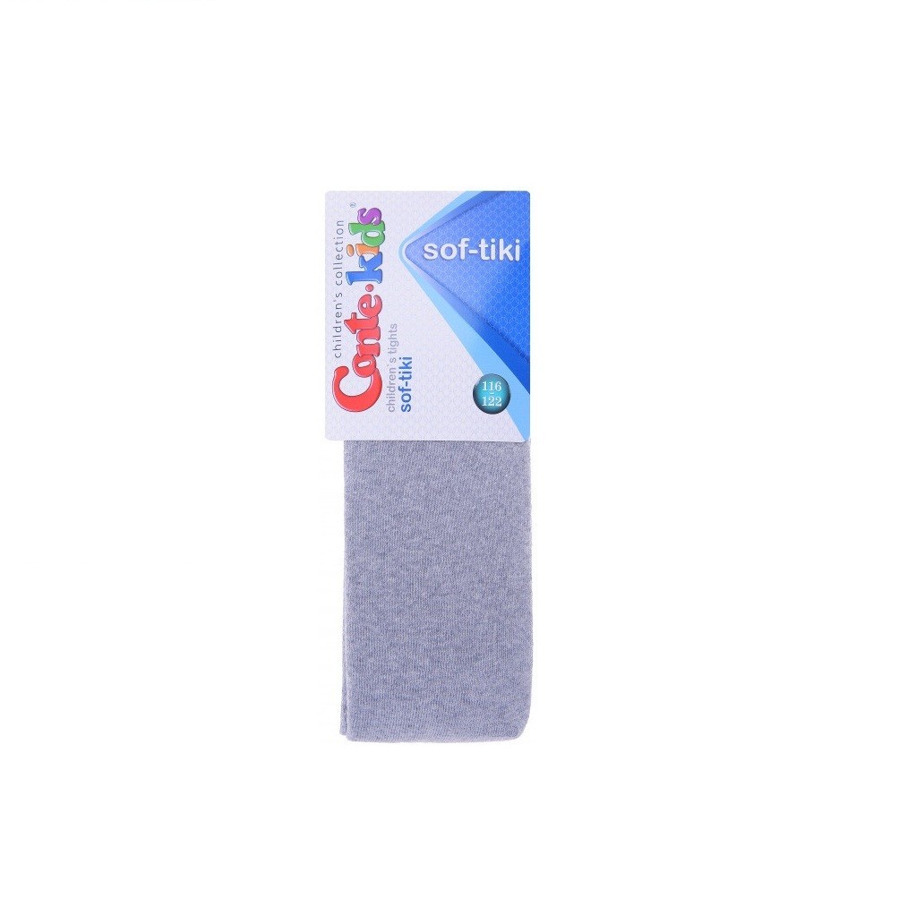 

Колготки махровые Conte Sof-Tiki 000 140-146 см Серебро