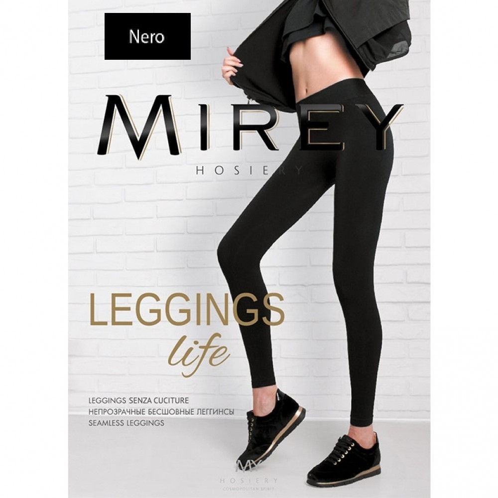 

Леггинсы Mirey Leggings Life 250 den 3-4 Nero Чёрные (-88150)