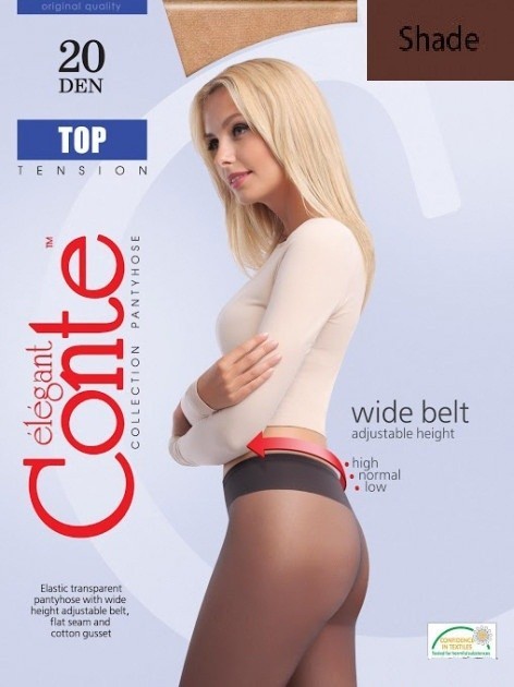 

Колготки с регулируемой посадкой Conte Elegant TOP 20 Lycra®, , Shade, Колготки с регулируемой посадкой Conte Elegant TOP 20 Lycra®, 3, Shade