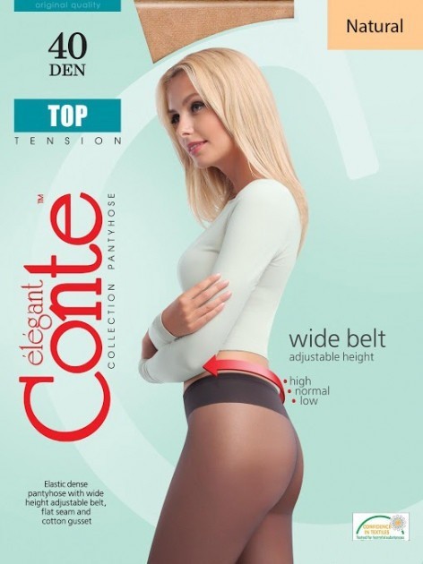 

Колготки с регулируемой посадкой Conte Elegant TOP 40 Lycra®, , Natural, Колготки с регулируемой посадкой Conte Elegant TOP 40 Lycra®, 3, Natural