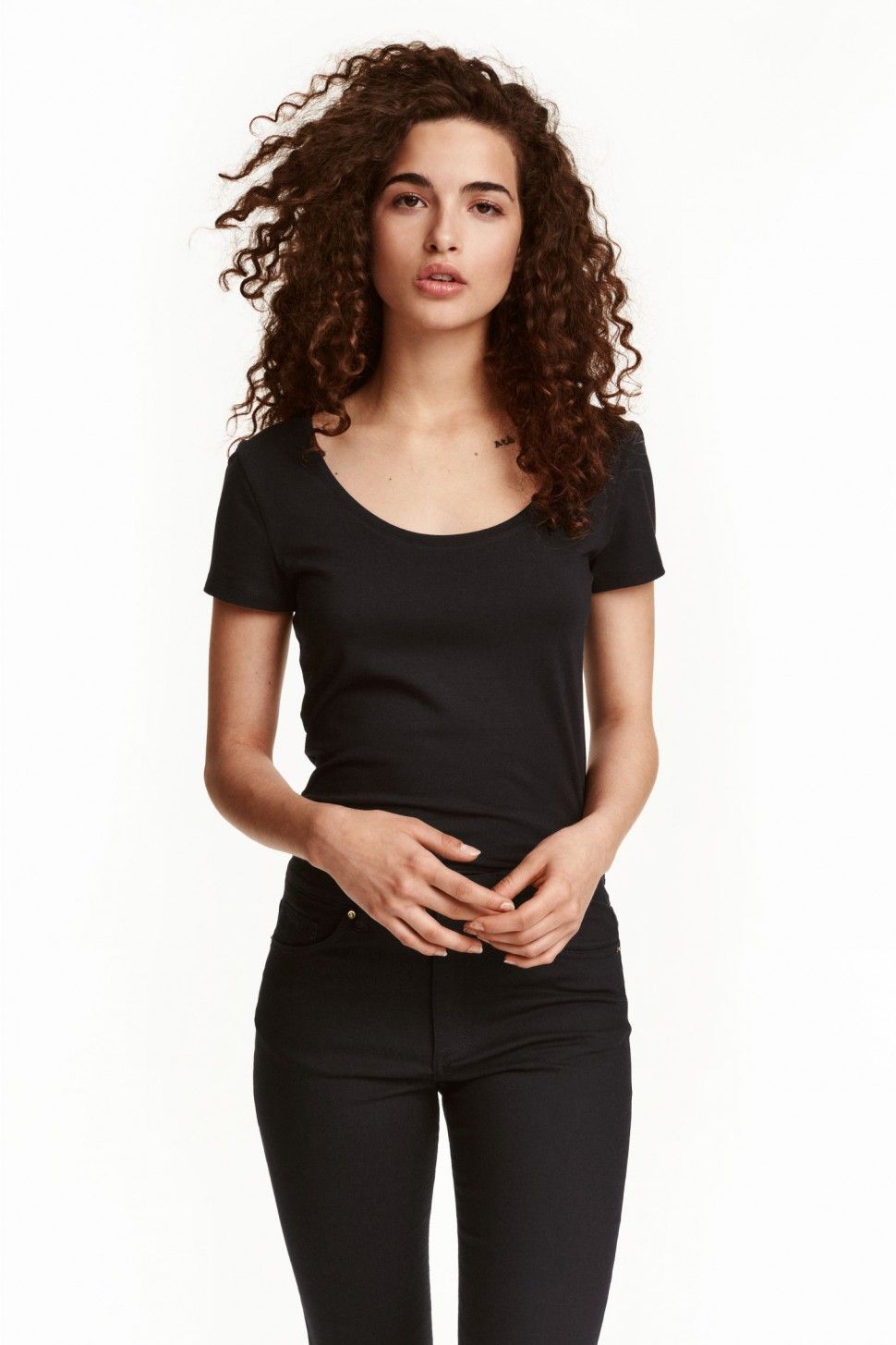 

Футболка H&M 0264984 S чорний