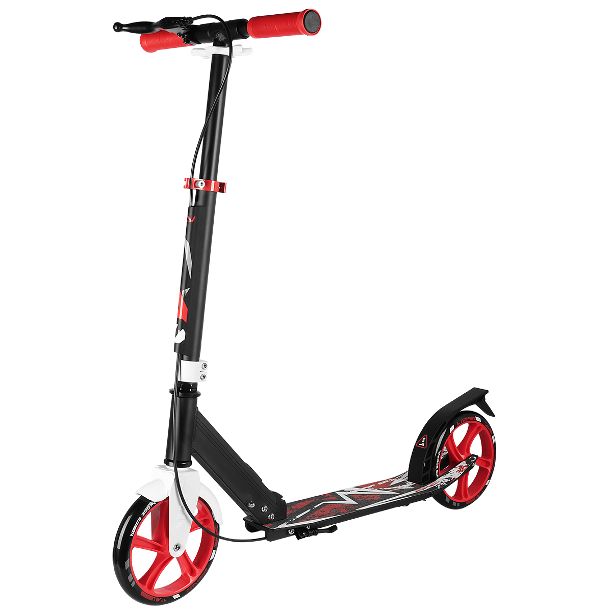 

Самокат с ручным тормозом SportVida PU 200 мм SV-MC0001