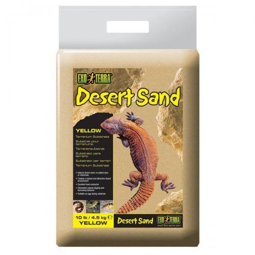 

Наполнитель для террариума Exo Terra «Desert Sand» Песок 4,5 кг (жёлтый)