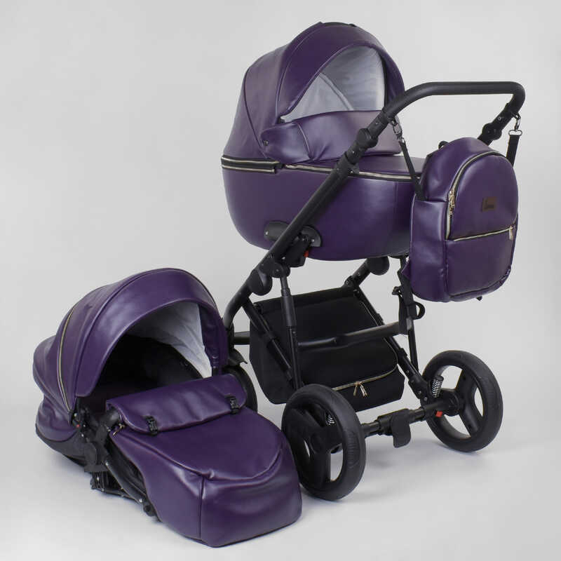 

Детская коляска универсальная 2 в 1 "ROSY" Dark purple (96583)