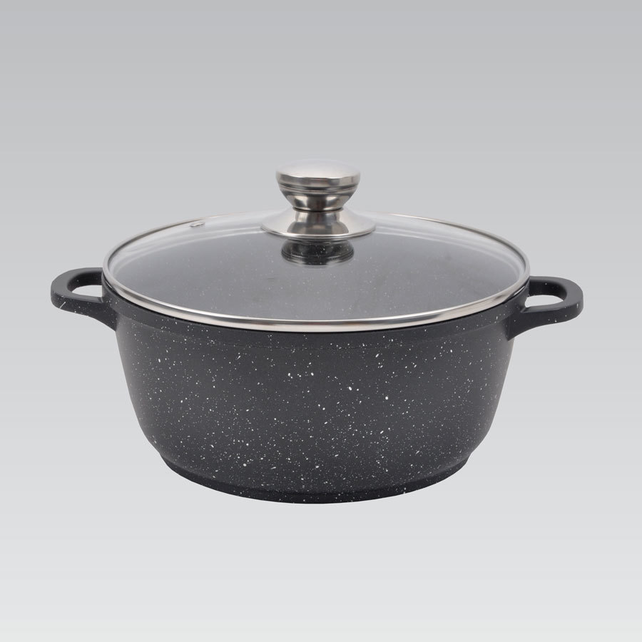 

Кастрюля Maestro с крышкой 24 см 4 л Graphite (MR-4224)