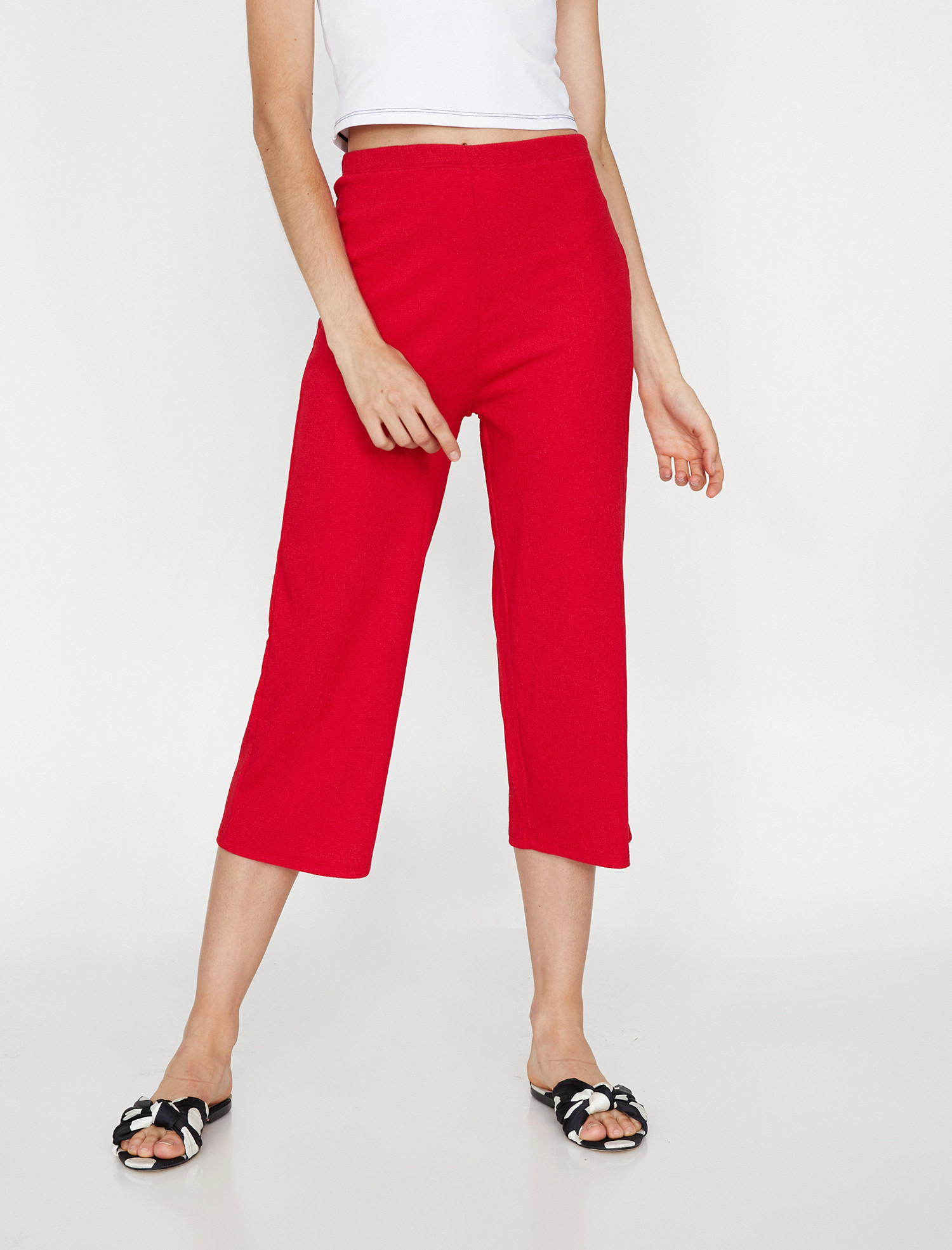 

Брюки Koton 9KAL41084JK-473  Red, Брюки Koton 9KAL41084JK-473 XS Red