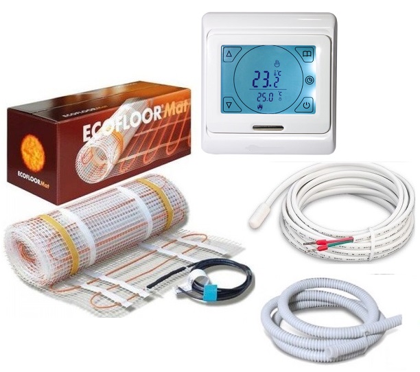 

Теплый пол Fenix двухжильный мат LDTS/160 260 Вт 1,6 м2 с сенсорным программируемым терморегулятором в комплекте (T00937)