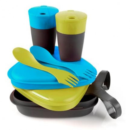 

Набор посуды Light My Fire Pack'n Eat Kit Lime/cyan