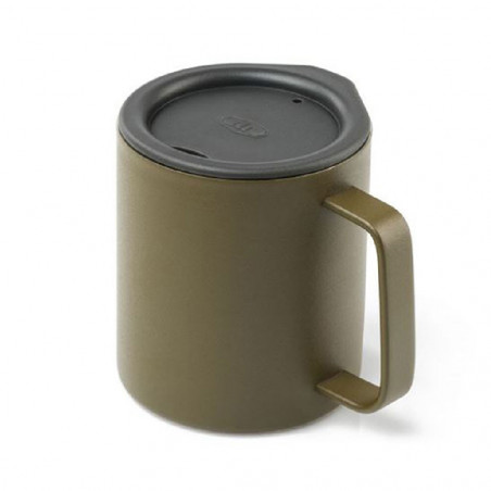

Кружка GSI Outdoors Glacier Stainless 10 Fl.Oz. Camp Cup 296ml Olive