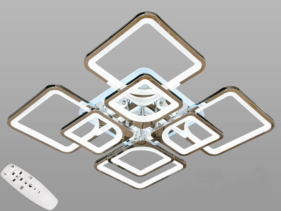 

LED-люстра с диммером и RGB подсветкой 165W 8060