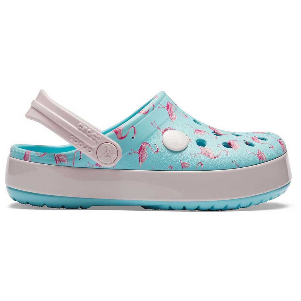 

Крокси Crocs Kids' Crocband™ Multigraphic C10-27-17-17.5 см Clog Flamingo 205532