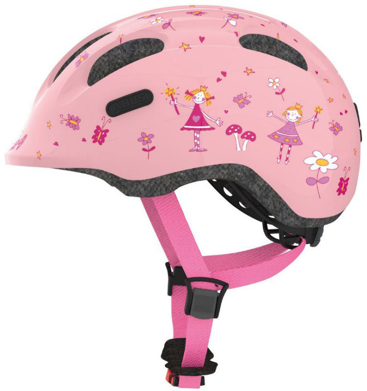 

Велошолом дитячий ABUS SMILEY 2.0 Rose Princess S (45-50 см)