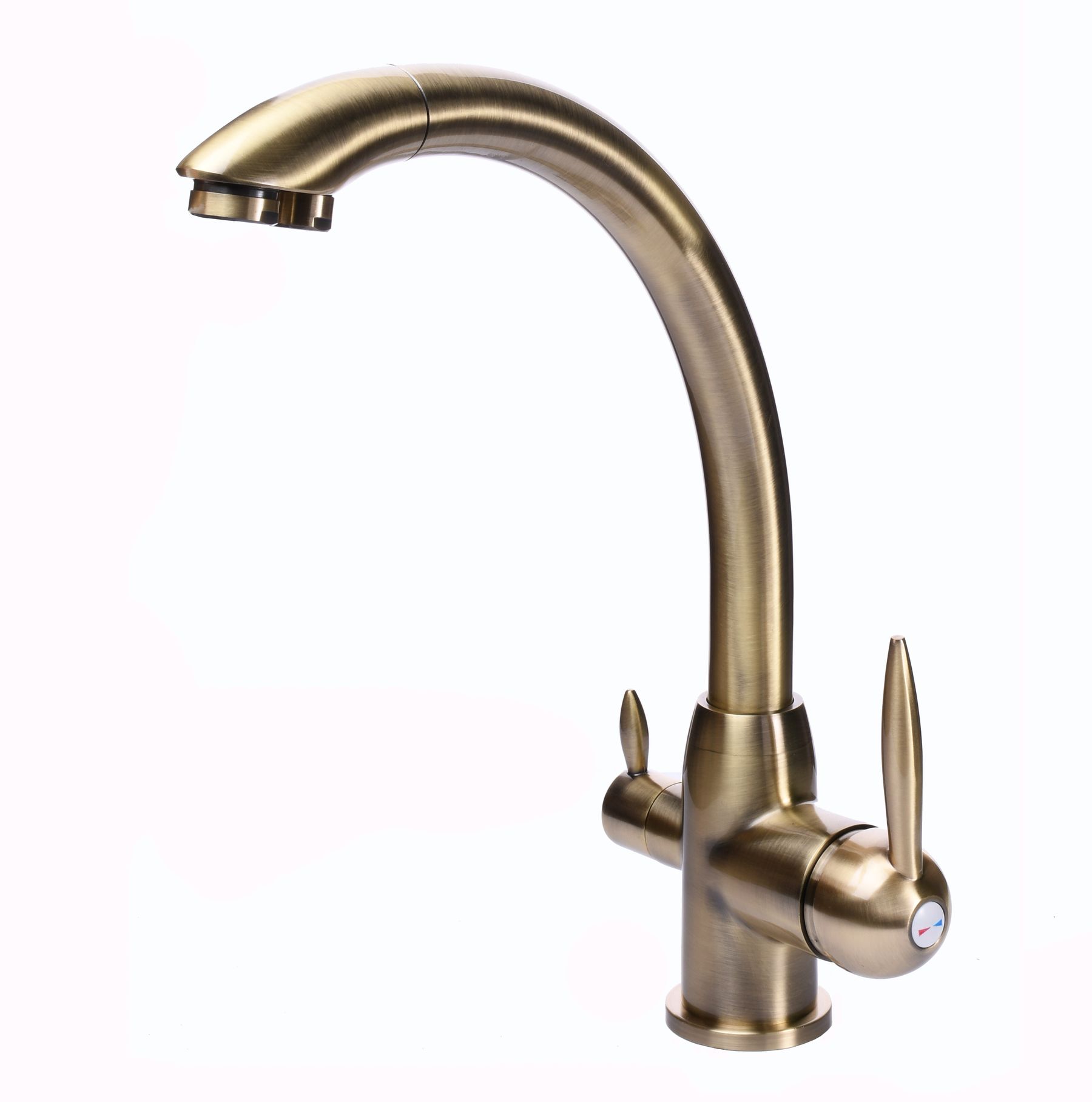

Змішувач для кухні під осмос Globus Lux GLLR-0777-9-BRONZE