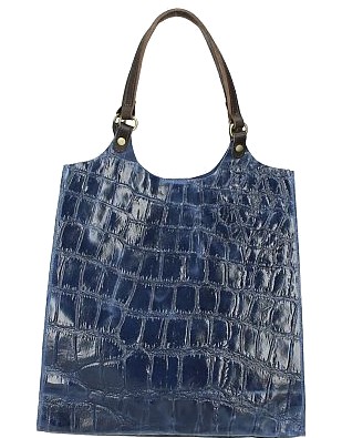 

Женская кожаная сумка Italian Bags DB7213 blue