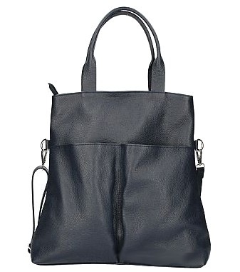 

Кожаная Женская Сумка Italian Bags DB7185 dark blue