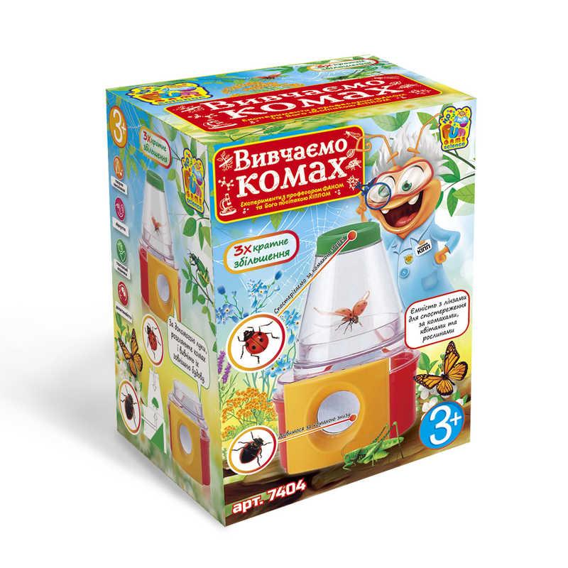 

Набор "Вивчаємо комах" "FUN GAME" для наблюдения за насекомыми /6/ (7404)