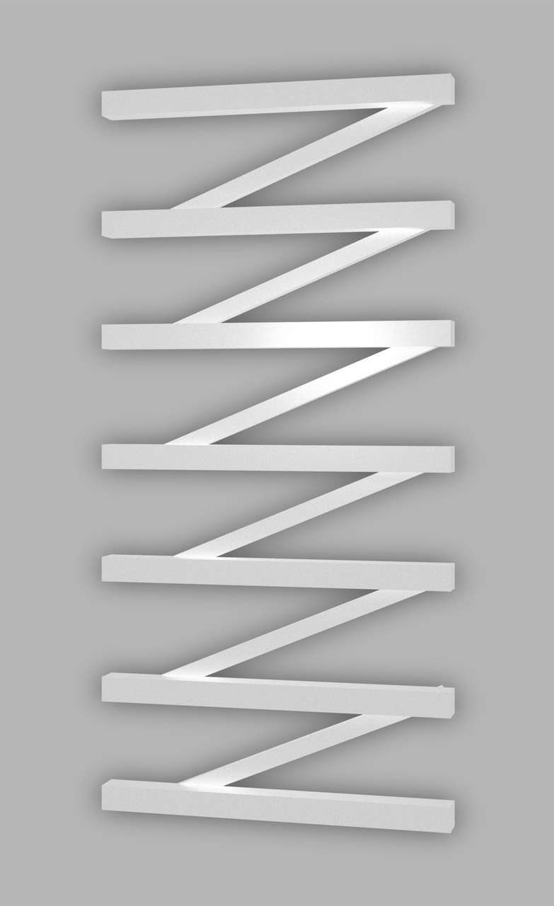 

Электрический полотенцесушитель Genesis Aqua ZigZag 120x53 см белый