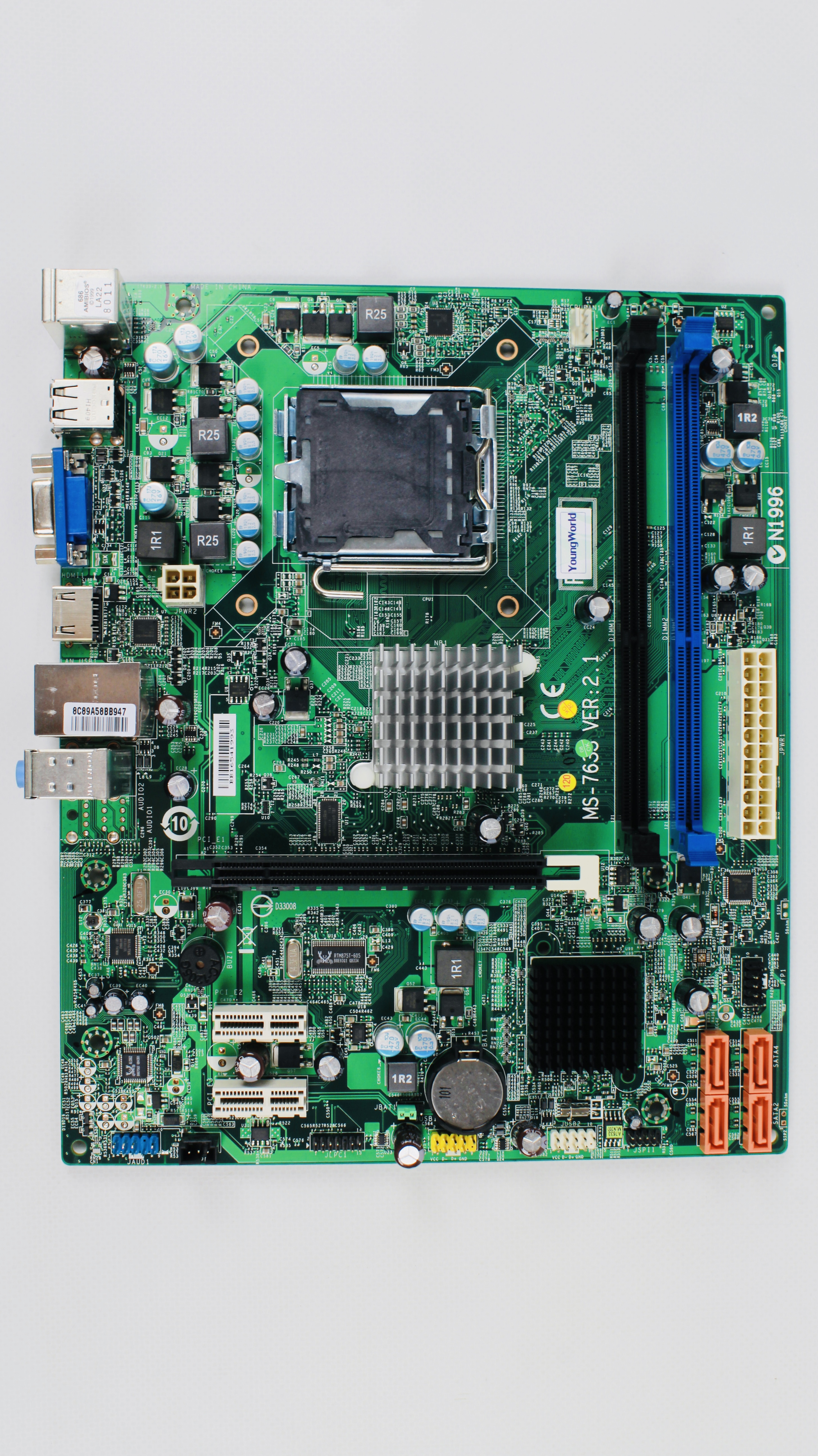 

Материнская плата ECS MS-7633 G41 Socket 775
