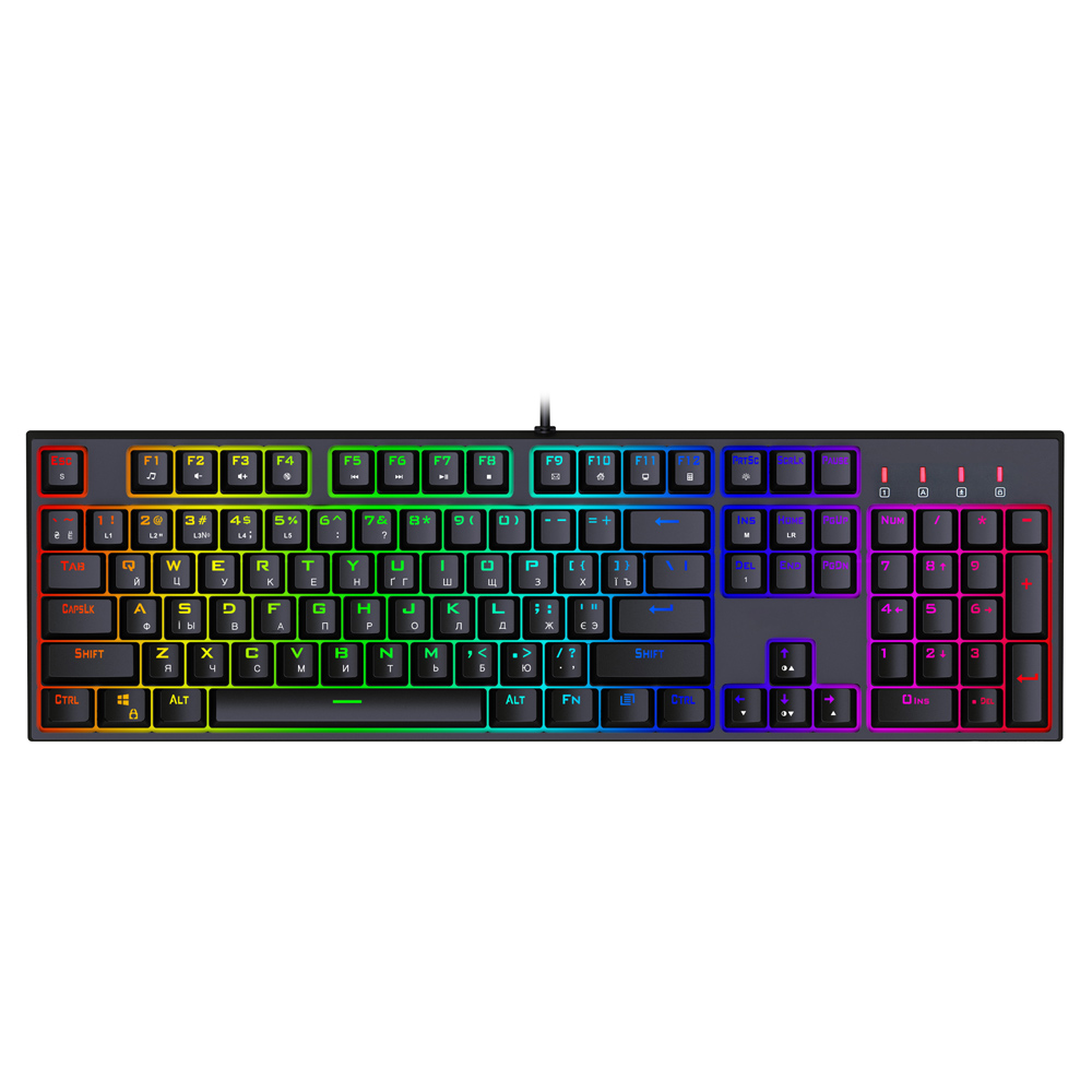 

Клавиатура 1stPlayer DK5.0 V2.0 RGB Outemu Blue (DK5.0-BL V2.0) USB Black