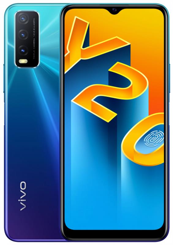 

ViVo Y20 4/64GB Dual Sim Nebula Blue