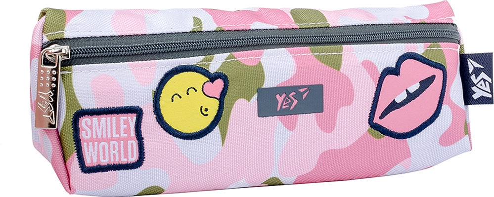 

Пенал мягкий YES UN-01 Smiley World Military girl (532924)