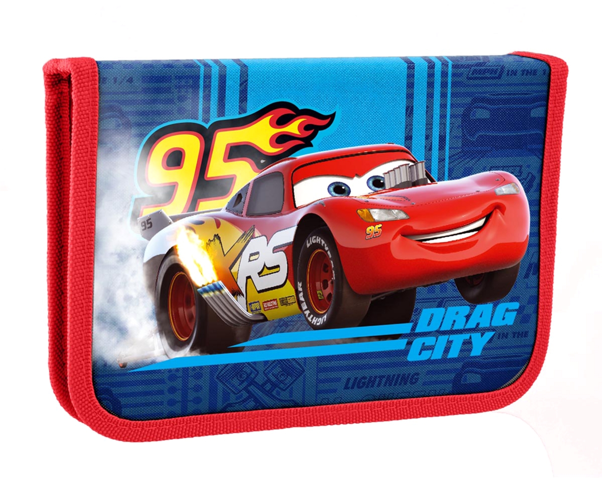 

Пенал твердый 1 Вересня НР-04 одинарный с двумя клапанами Cars (532834)