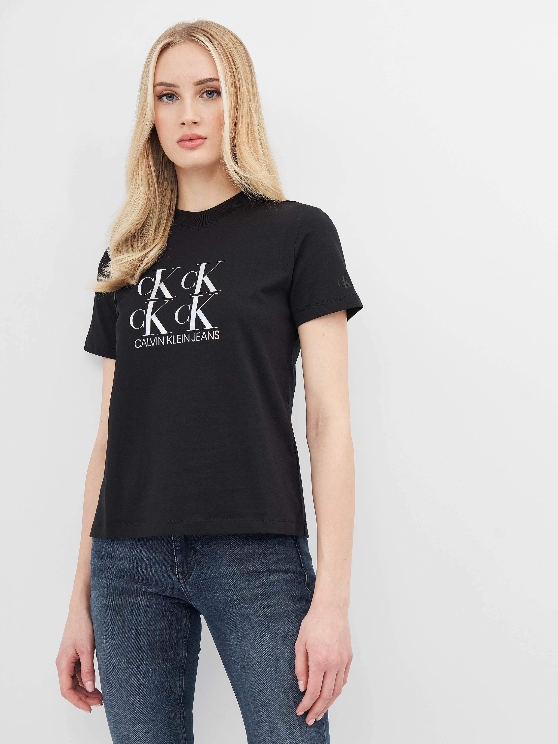 

Футболка Calvin Klein Jeans Shine Logo Tee J20J215637-BEH  Pvh Black, Футболка Calvin Klein Jeans Shine Logo Tee J20J215637-BEH S Pvh Black