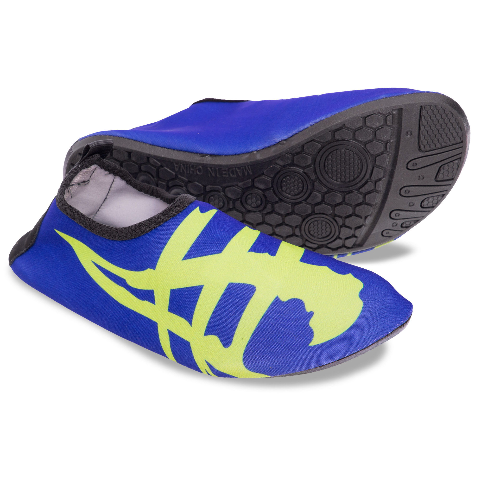 

Обувь для плавания, спорта и йоги Skin Shoes, р-р S-3XL-34-45, 20-29см., синий (PL-0419-BL) XL-40-41: 25.5-26.5см.;