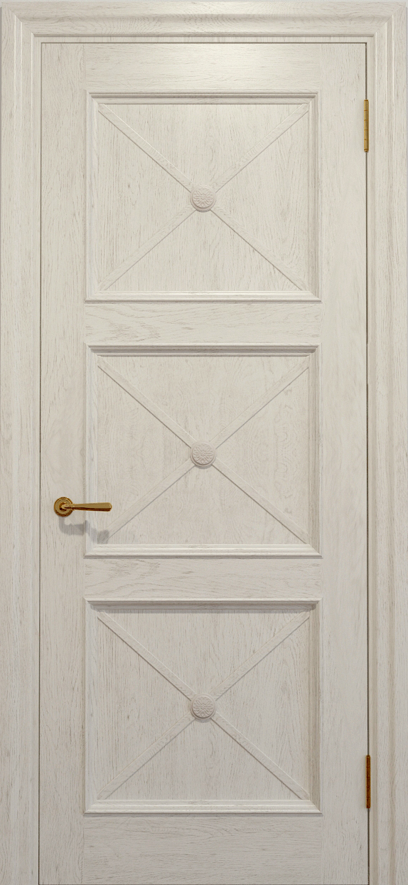 

Межкомнатная дверь Status Doors Cross C021 2000х600 Слоновая кость Глухая