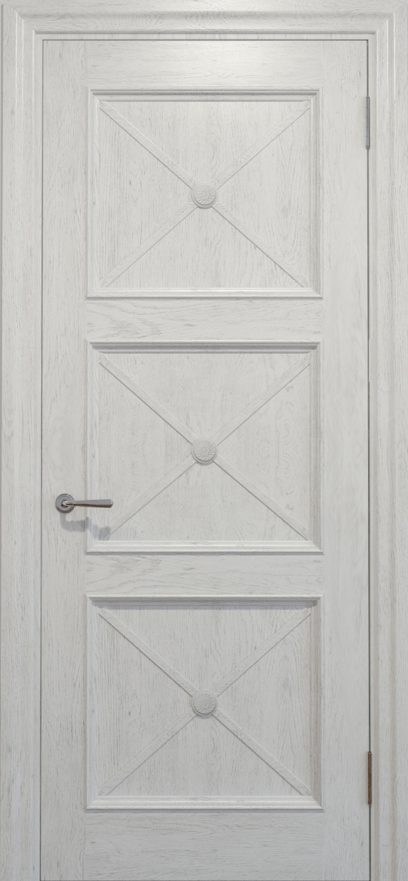 

Межкомнатная дверь Status Doors Cross C021 2000х600 Белый Глухая