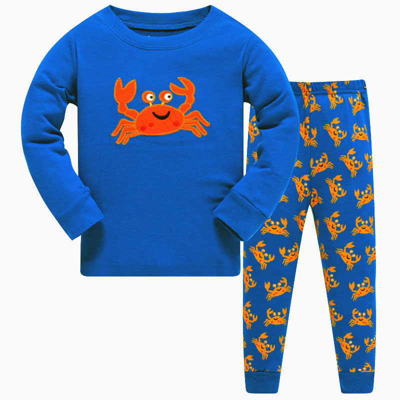 

Пижама детская Crab Baobaby (90) Синий