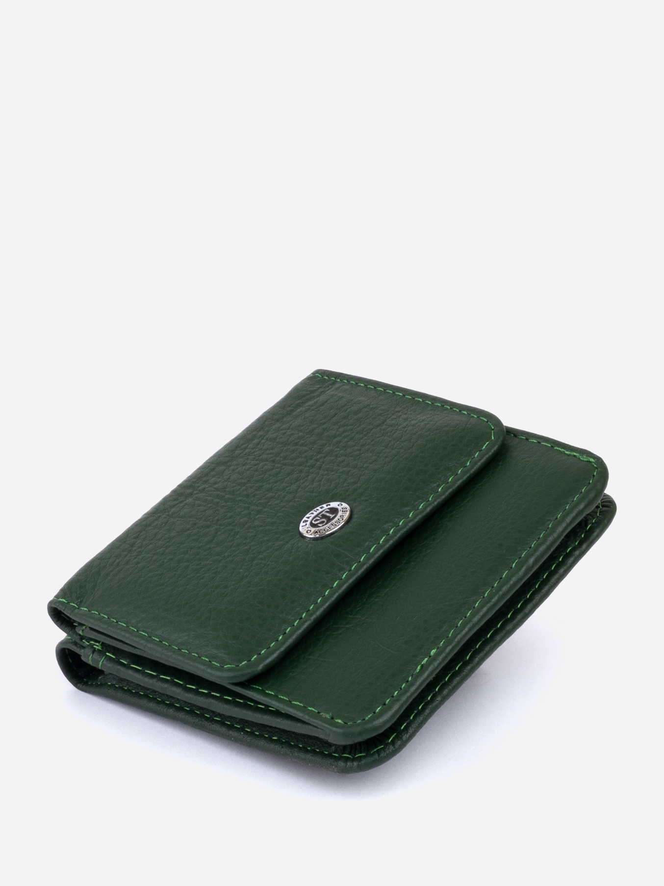

Женский кошелек ST Leather Accessories 19233 Зеленый