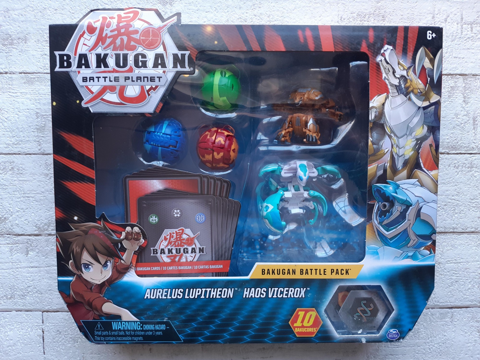 

Набір Bakugan Battle planet Люпітреон і Вайсрокс великий Spin Master SM64425-5